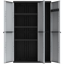 Terry - Armario c-line 102a, 3 puertas, 102 x 39 x 170 cm