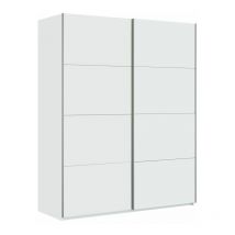 Armario Hera 2 puertas correderas Blanco Artik (Blanco Mate) 150cm (ancho) x 200cm (alto)