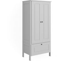 Vitalispa - Armario infantil Ajaton, Blanco, 83.3 x 187 cm