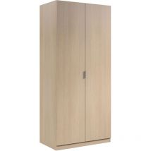 Armario Low Cost 2 puertas Roble 81cm (ancho) x 180cm (alto)