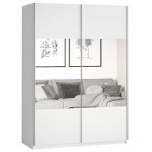 Comfivo - Armario Melvele 111 , 210x120x61cm, Puertas de armario: Correderas, Número de estantes: 0
