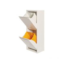 Jobgar - Armario metálico reciclaje. 2 cubos -