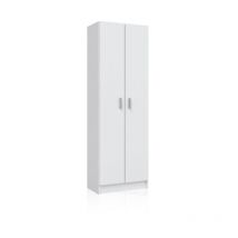 Duehome - Armario Multi Useful sl 60 2 Puertas Blanco (ancho) x 180cm (alto)