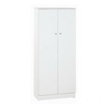 Sarmog - Armario multiusos con dos puertas Blanco 62x34x h147 cm