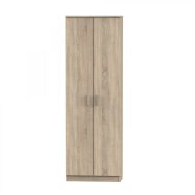 Ptarch - Armario multiusos Carles con 3 estantes acabado roble cambrian, 180cm(alto) 60cm(ancho) 35cm(fondo)