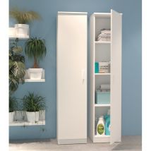 MUEBLES PITARCH Armario Multiusos 1 Puerta Blanco - ref: 1115-AR