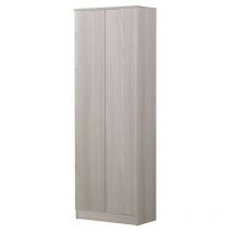 Armario multiusos de dos puertas Olmo Claro 62x34x h182 cm