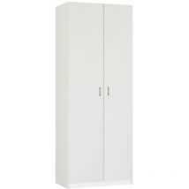 Armario Multiusos Escobero Blanco - ref: 1020-AR - Muebles Pitarch