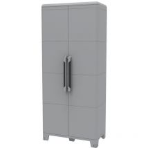 Terry - armario resina transforming modular 4 gris 185X78X44 cm - 1002905