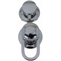 Acquavapore - Ersatz-Armatur Einhebelmischer 3 fach Umschalter Dusche D10 9cm