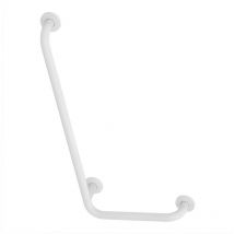 Ceramica Dolomite - Armitage Shanks Contour 21 Angled Shower Grab Rail 900mm Length - lh White