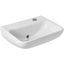 Armitage Shanks - Contour 21 Plus Basin with Back Outlet 500mm Wide - 1 rh Tap Hole