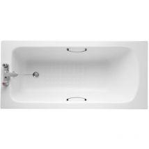 Armitage Shanks Sandringham 21 1500 x 700mm 2TH Antislip Bath with Grips (inc Leg Set)