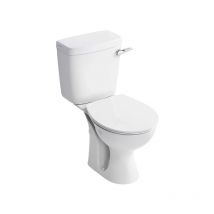 Armitage Shanks Sandringham 21 Close Coupled Toilet Lever Cistern - Soft Close Seat