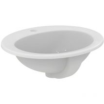 Armitage Shanks - Sandringham 21 Inset Countertop Basin 500mm Wide - 1 Tap Hole
