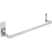 Porta Asciugamani Adesivo 25x7x6,5, Alluminio Cromato - Armobany