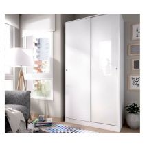 Armoire 100x204h blanc brillant - Venere