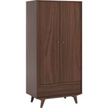 VOX - Armoire 2 portes 1 tiroir Mid - Bois