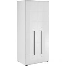 Armoire 2 portes Louis Blanc
