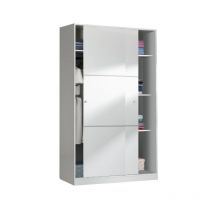 Armoire 120x200h blanc brillant - Urano
