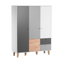 VOX - Armoire 3 portes Concept Bois