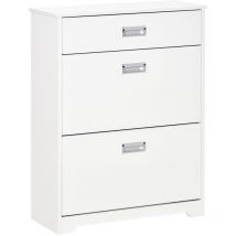 Armoire à chaussures moby blanche