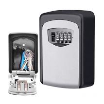 Ouylaf - Armoire à clés Boite à Clés Haute sécurité de la police Safe Key Murale à 4 chiffres clés Coffre Combination Lock stocker les clés de