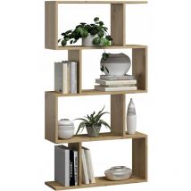 Armoire à livres ouverte artisanale BASK 4