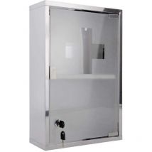 Trousse de premiers secours avec étagères, 25 x 48 x 12 cm