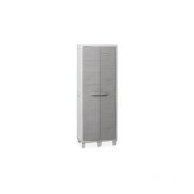 Plastmeccanica - Toomax armoire Woody en re'sine effet bois avec trois e'tage'res re'glables cm65x38x178
