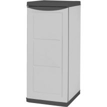 Armoire d'atelier TRIOPLAST – Polypropylène – 2 étagères réglables – Résistante aux agents atmosphériques – Made in Italy