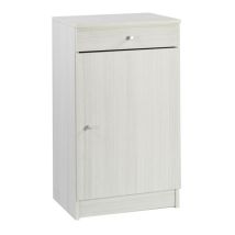 Sarmog - Armoire basse polyvalente une porte un tiroir Eucalipto 46x34x h80 cm