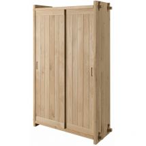 Armoire 120x45 Chêne huilé Bois naturel oak heart 21