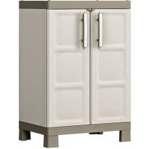 Maisonchic - Armoire de bureau, Armoire de rangement basse Excellence Beige et taupe 97 cm WFE603685 Maison Chic