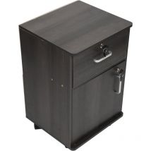 Armoire de Caisson de Bureau avec roulettes verrouillables, Commode de bureau de rangement à plusieurs tiroirs, Meuble de rangement d'archives sous