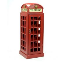 Webmarketpoint - Armoire de cave Cabine téléphonique anglaise cm44x44h120