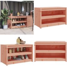 Armoire de cuisine d'extérieur 106x55x64 cm bois massif douglas - Meuble De Cuisine Extérieur - Armoire De Cuisine Extérieure - Cuisine D'été