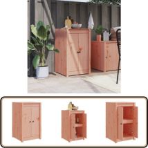 Armoire de cuisine d'extérieur bois massif douglas - Meuble De Cuisine Extérieur - Armoire De Cuisine Extérieure - Cuisine D'été - Meuble En Bois