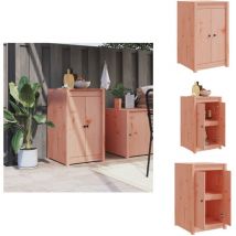 Armoire de cuisine d'extérieur bois massif douglas - Meuble De Cuisine Extérieur - Armoire De Cuisine Extérieure - Cuisine D'été - Meuble En Bois