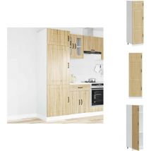 Armoire de cuisine Kalmar chêne sonoma bois d'ingénierie - Armoire De Cuisine - Armoires De Cuisine - Armoire De Cuisine Blanche - Armoire De Cuisine