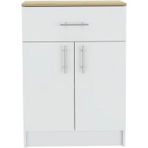 Tuhome Concept - Armoire de garde-manger multi-rangements Mayorca, un tiroir, deux tablettes intérieures