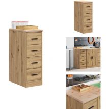 Armoire de rangement de garage chêne artisanal bois de pin - Armoire De Rangement De Garage - Armoires De Rangement De Garage - Armoire - Armoire De