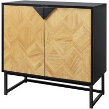 Futurefurniture - Armoire de rangement latérale , armoire de buffet d'appoint moderne, buffet autoportant et rangement de buffet avec porte, buffet