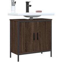 Maisonchic - Armoire de salle de bain, Meuble sous Vasque, Meuble de salle de bain chêne marron 60x30x60 cm FR236167 Maison Chic