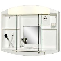 Armoire de toilette – 59 x 49 x 15,5 cm – Blanc – Salle de bain et WC – Jokey