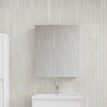 Stano. - Armoire de toilette bloc-miroir fortina largeur 60 cm blanc