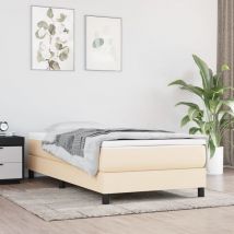 Furniture Limited - Matelas de lit à ressorts ensachés Crème