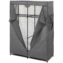 Armoire 2 penderies gris - 5five