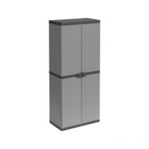 Idralite - Armoire à balais d'extérieur 68x38x165 cm avec deux portes - Mongardi