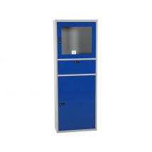 Matisère - Armoire de sécurité grise pour matériel informatique - Ecran jusqu'à 21 pouces - 4031071152